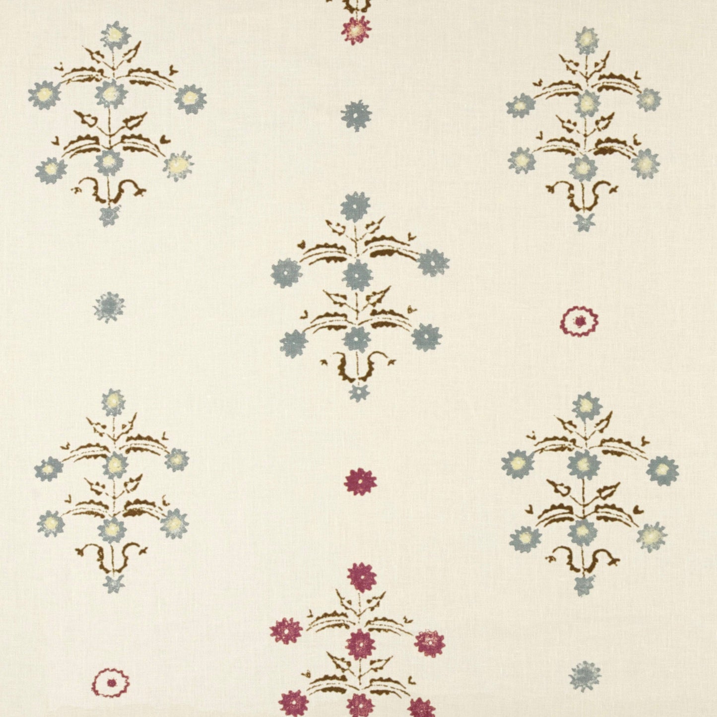 Yasmina Red/Blue Fabric