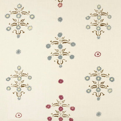 Yasmina Red/Blue Fabric