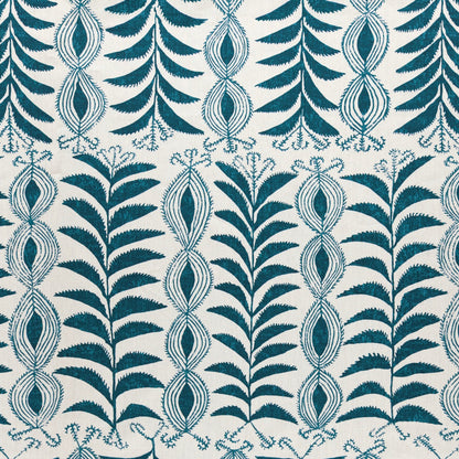 Zanzibar Petrol Blue Fabric