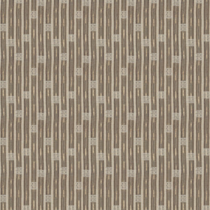 Inca Vertical Stripe Natural Fabric