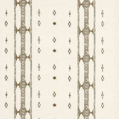 Indira Stripe Chocolate Fabric