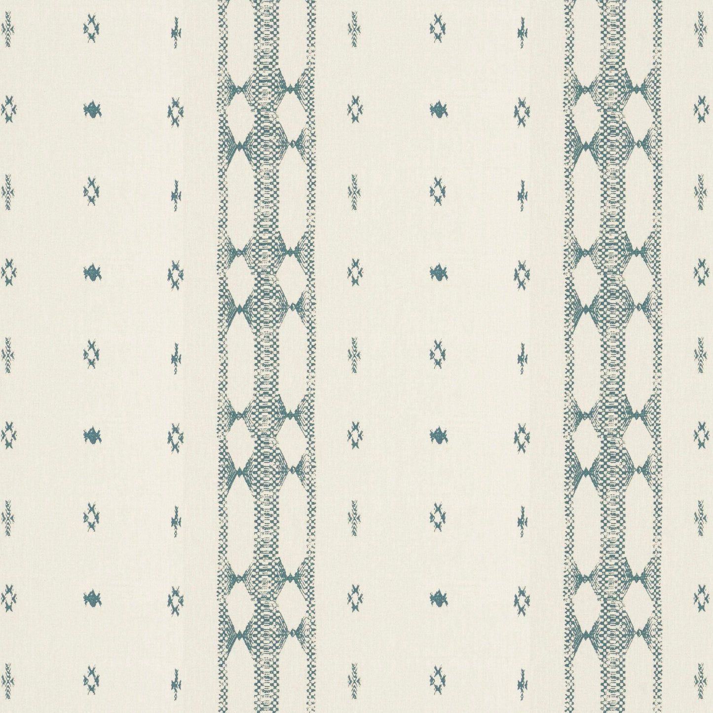 Indira Stripe Petrol Fabric
