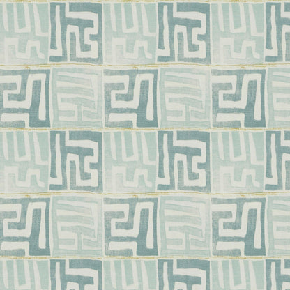 Kenil Blue/Turquoise Fabric