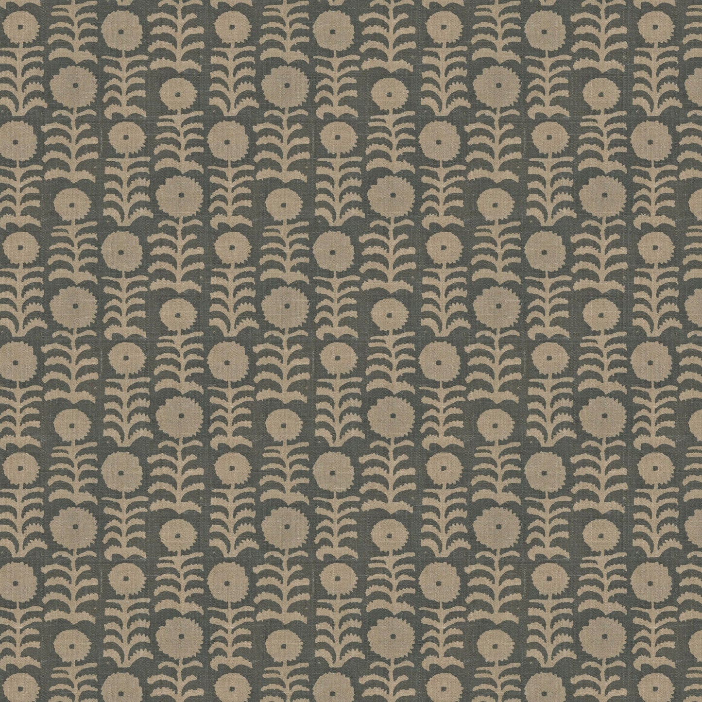 Killi Duck Egg On Natural Fabric