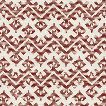 Chennai Weave Wine Fabric