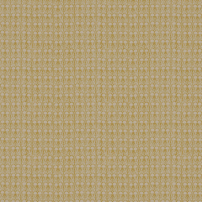 Ashok Yellow on Natural Wallpaper Roll