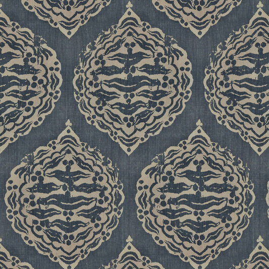 Mander Dark Blue Sample