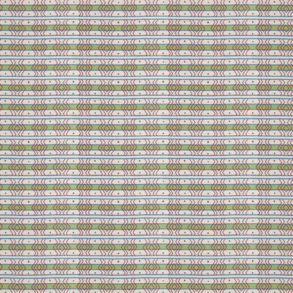 Azteca Stripe Leaf Fabric