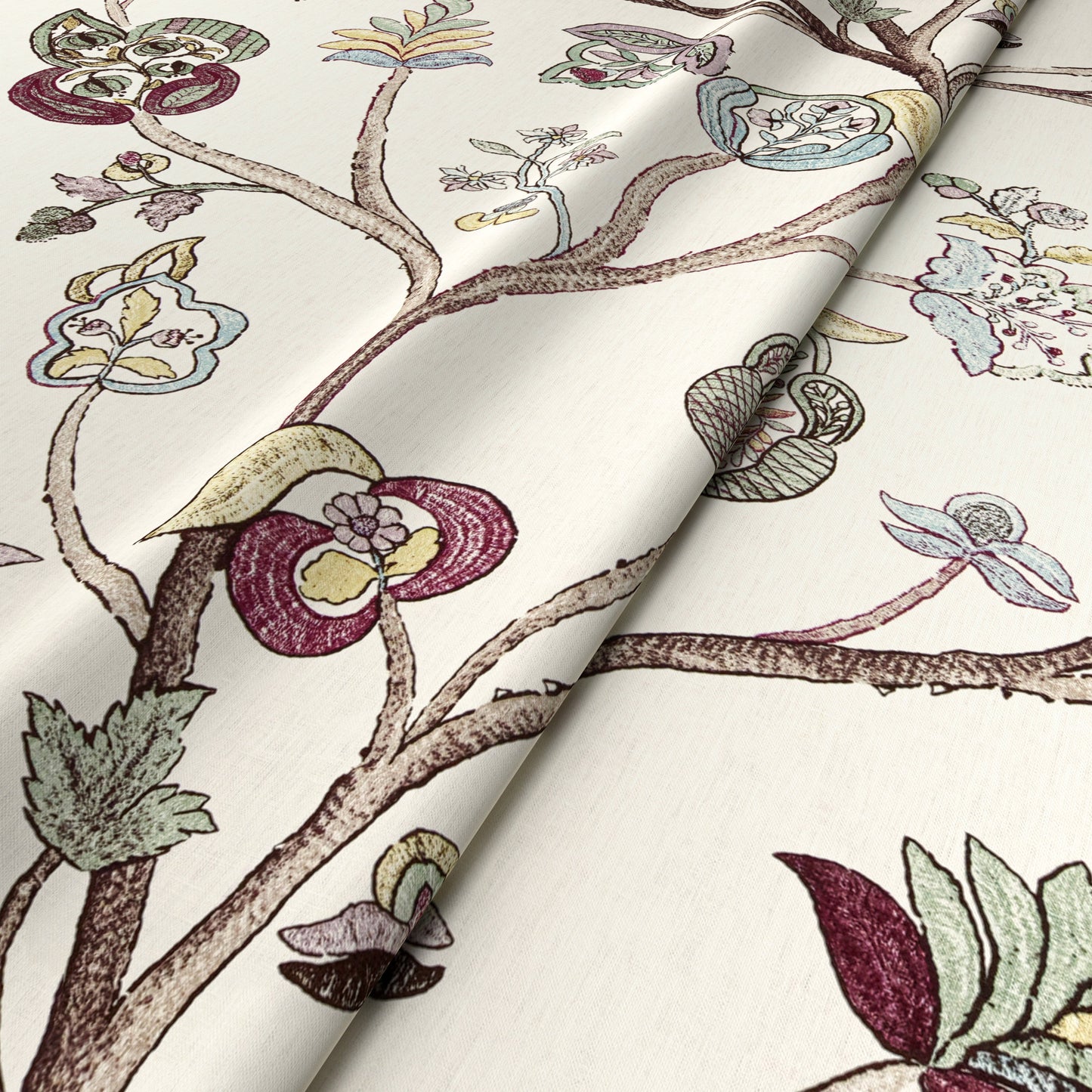 Begum Pink 732 Fabric