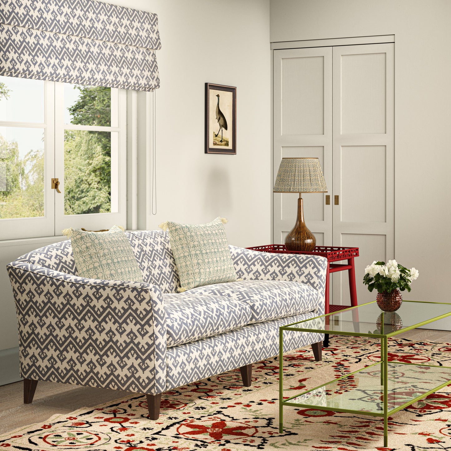 Chennai Weave Corsican Fabric