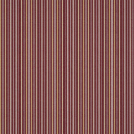 Meknes Stripe Cranberry/Old Gold Sample