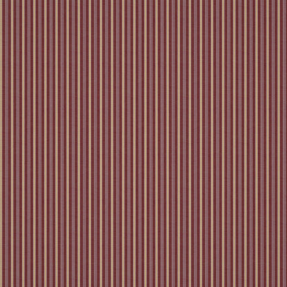 Meknes Stripe Cranberry/Old Gold Fabric