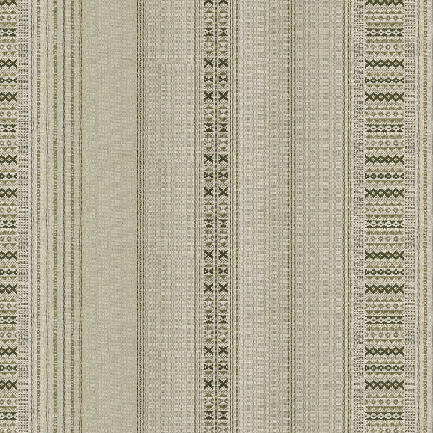 Ethnic Stripe Kiwi Fabric