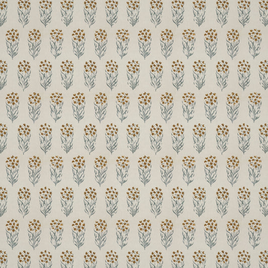 Kalindi Blue Yellow Wide-Width Wallpaper