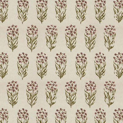 Kalindi Green Sienna Wide-Width Wallpaper