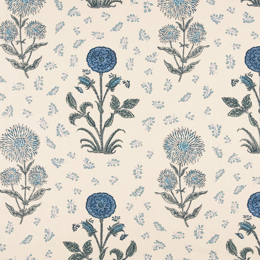 Magda Blue Fabric Sample