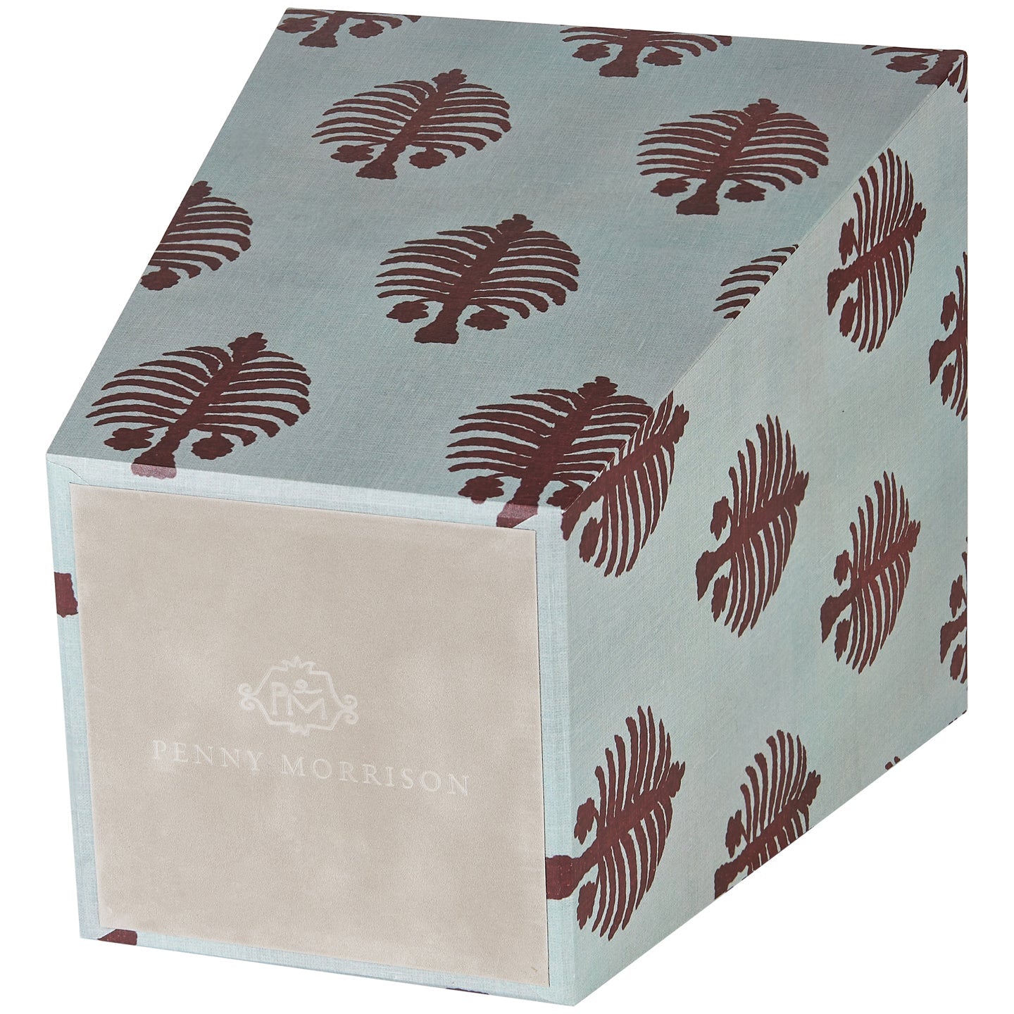 Gobi Red on Blue Waste Paper Basket
