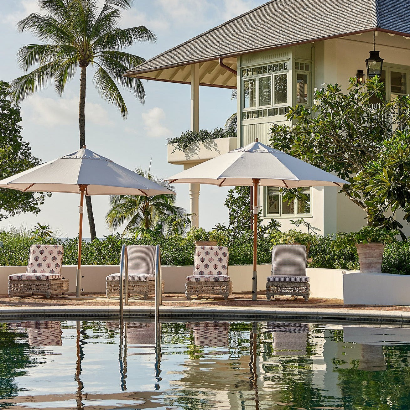 Gobi Blue Performance Fabric