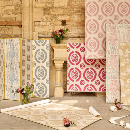 Haveli Blue Wide-Width Wallpaper