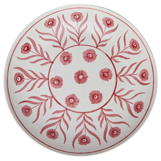 Pink Summer Flower Salad Bowl