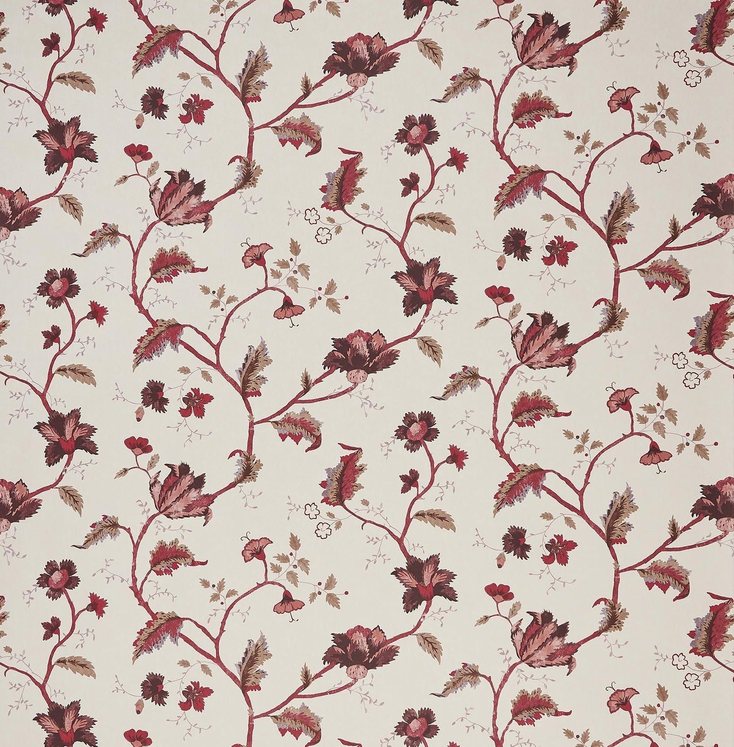 Bengal Garnet Wide-Width Wallpaper