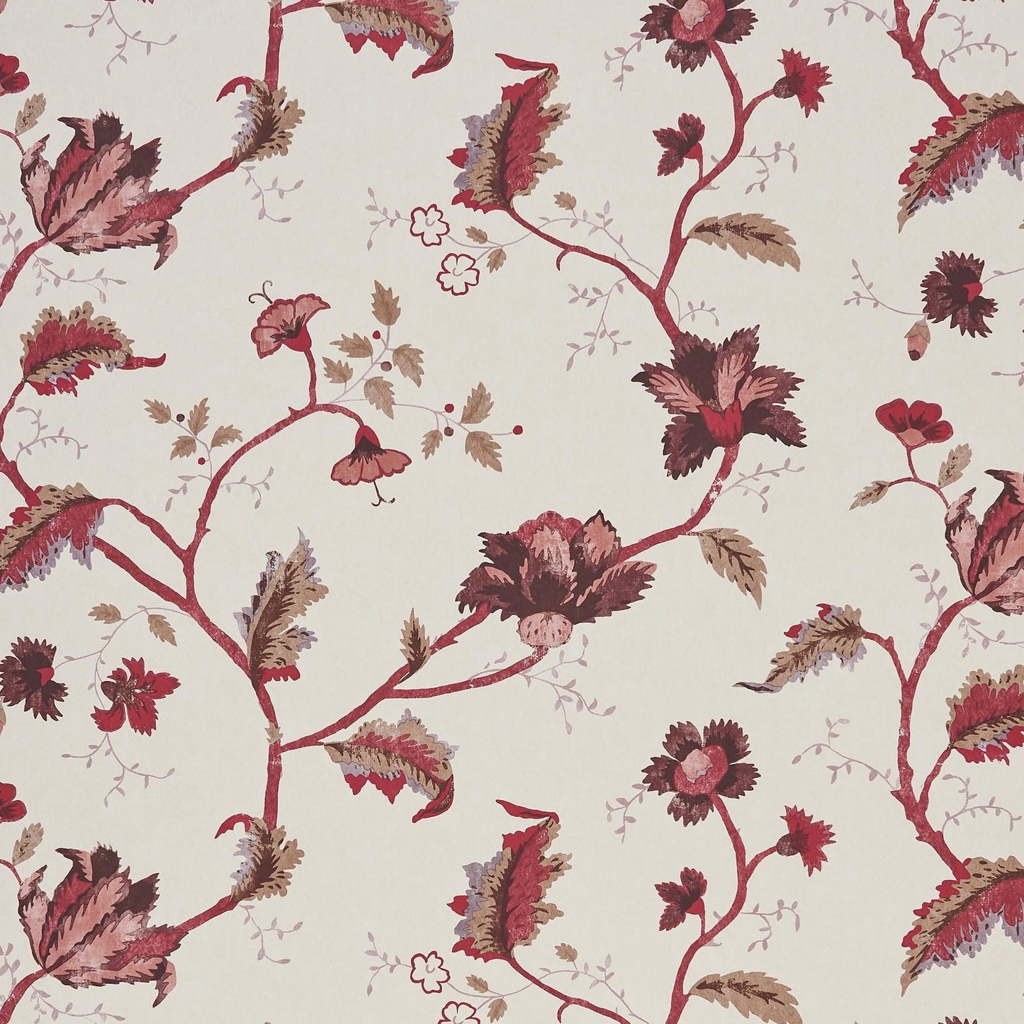 Bengal Garnet Wide-Width Wallpaper