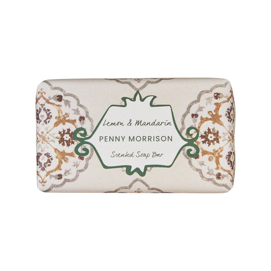 Lemon & Mandarin Scented Wrapped Soap Bar