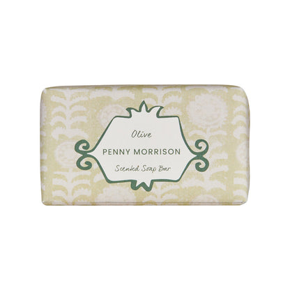 Olive Scented Wrapped Soap Bar