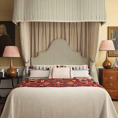 Meknes Stripe Pine/Ivy Fabric
