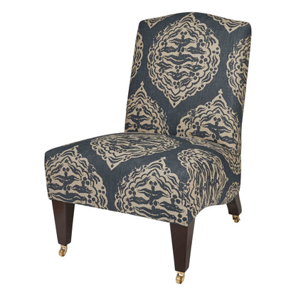 Slipper Chair with Exposed Legs Made to Order