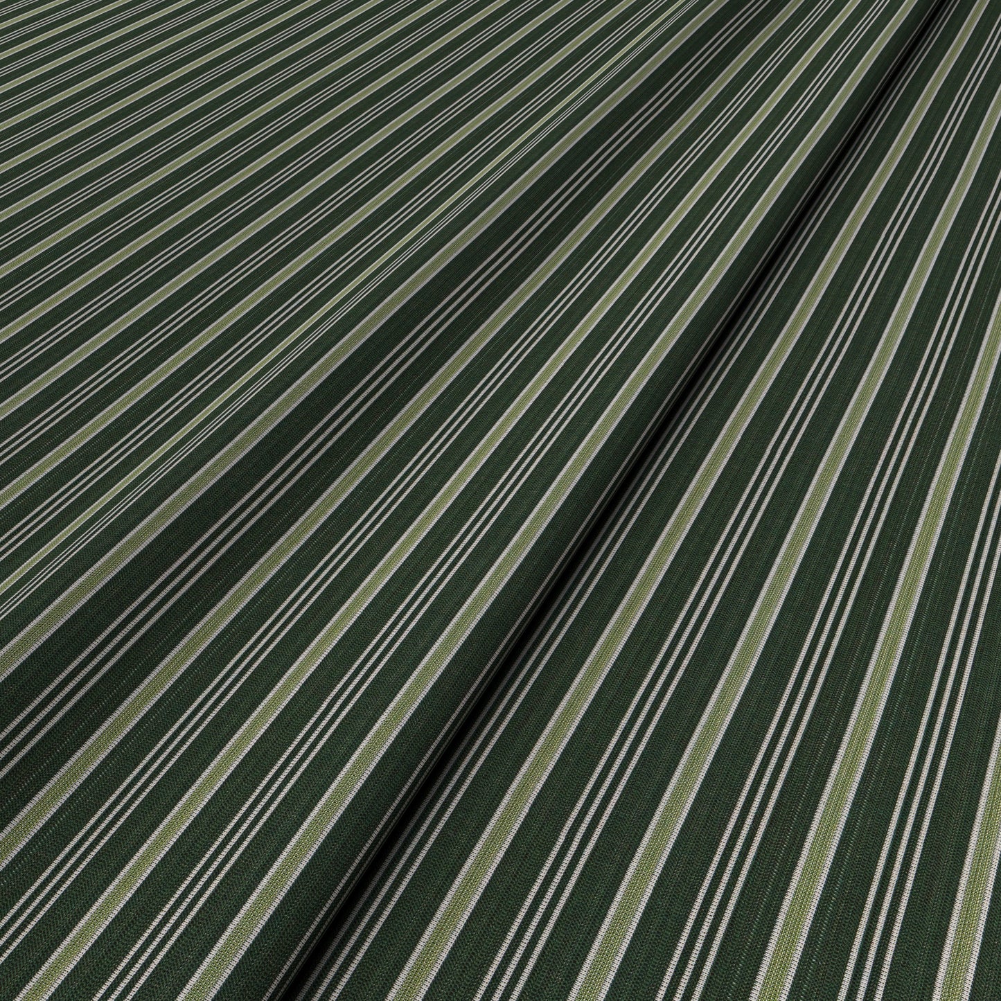 Meknes Stripe Pine/Ivy Fabric