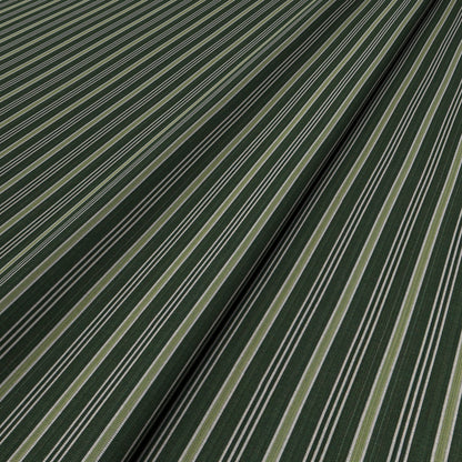 Meknes Stripe Pine/Ivy Fabric
