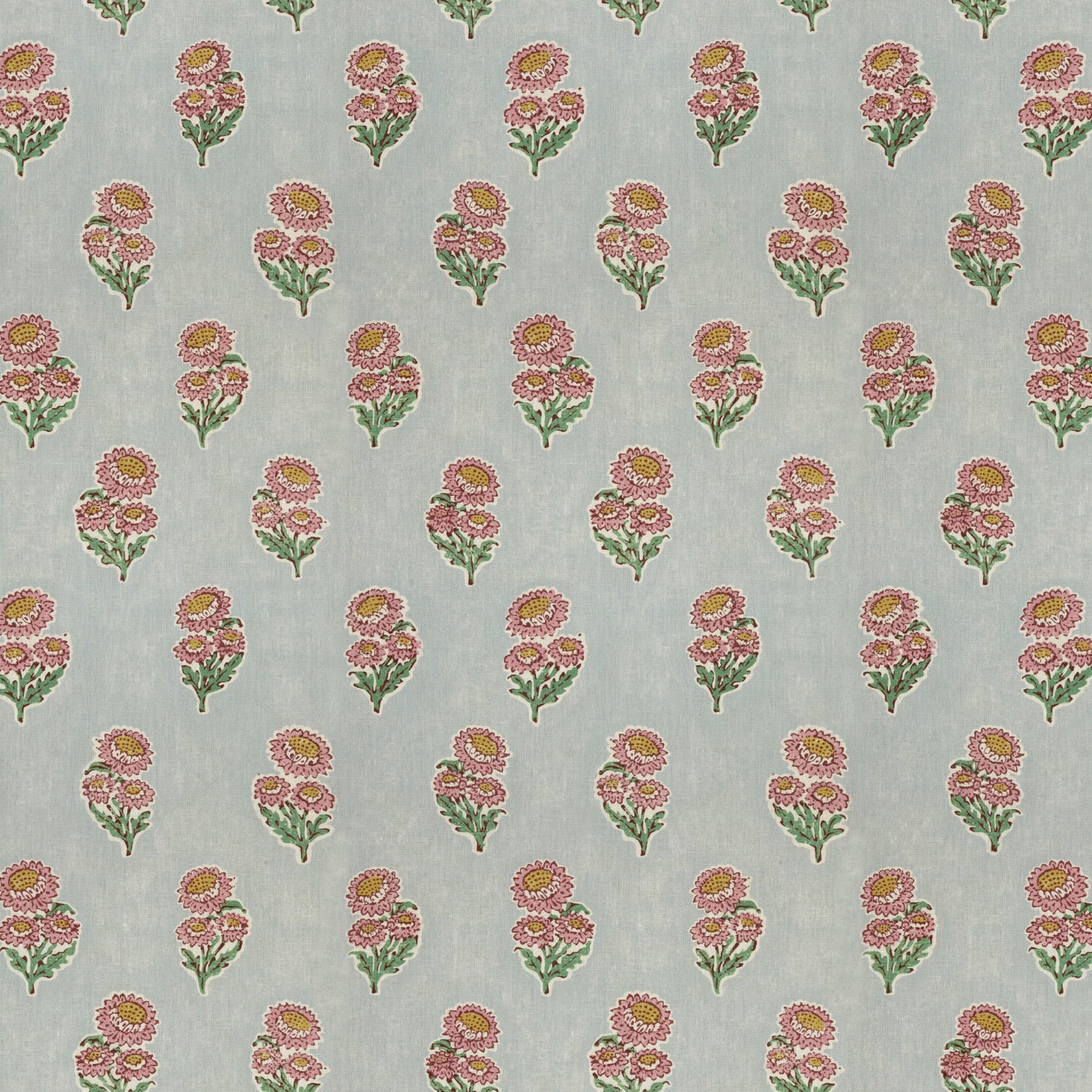 Posy Flower Pink/Blue Sample