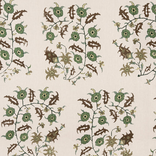 Samode Green/Taupe Sample