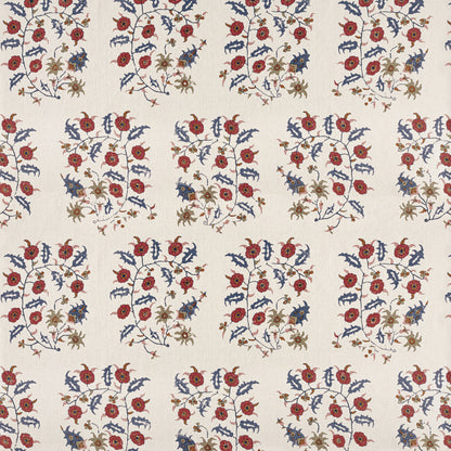 Samode Red/Blue Fabric