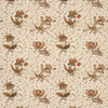 Thistle Flower Cinnamon Fabric