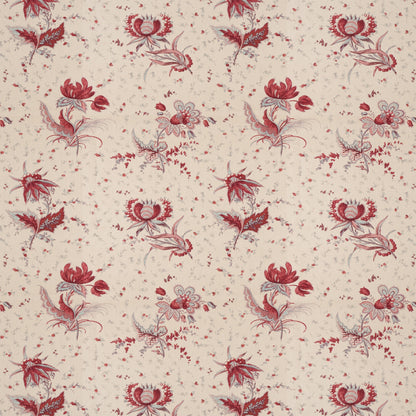 Thistle Flower Pink/Blue Fabric