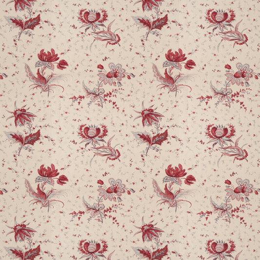 Thistle Flower Pink/Blue Fabric