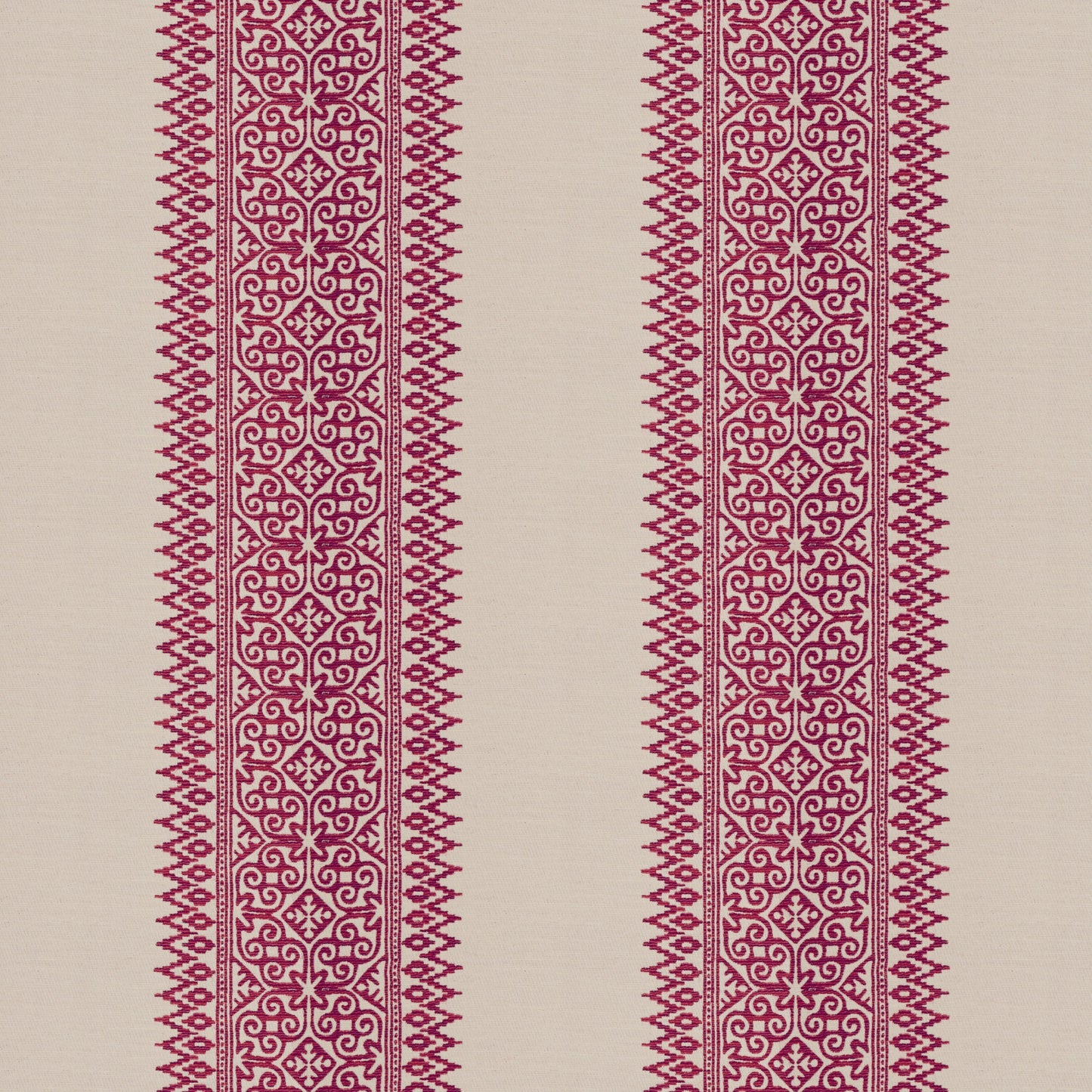 Totem Vertical Stripe Red Sample