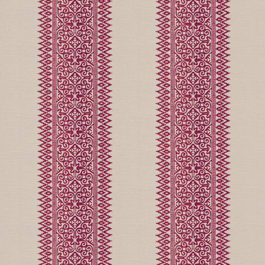 Totem Vertical Stripe Red Sample