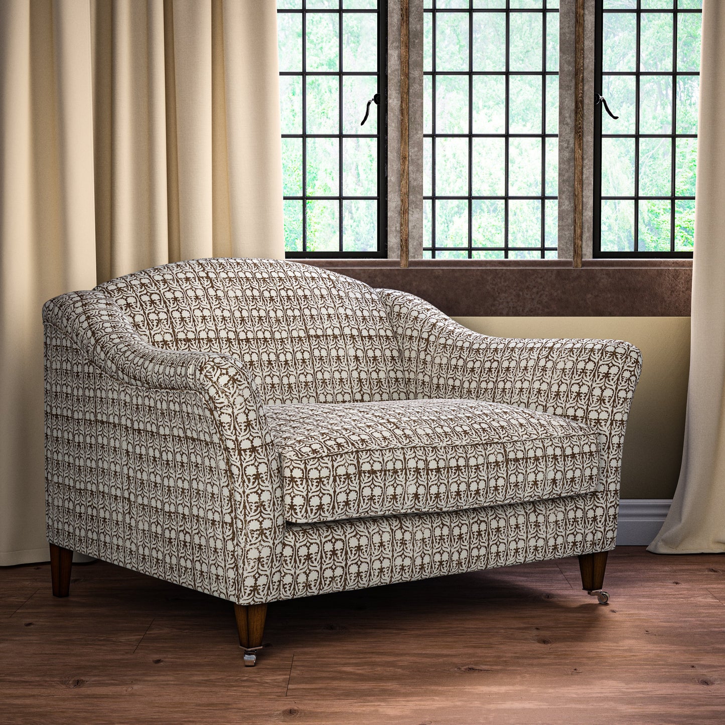 Ashok Chocolate Fabric