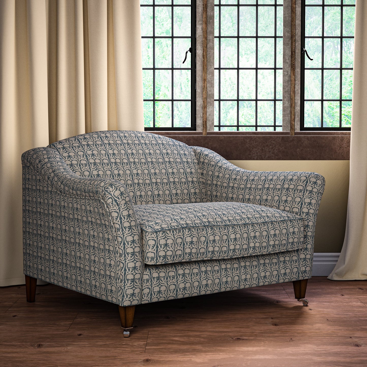 Ashok Petrol on Natural Fabric
