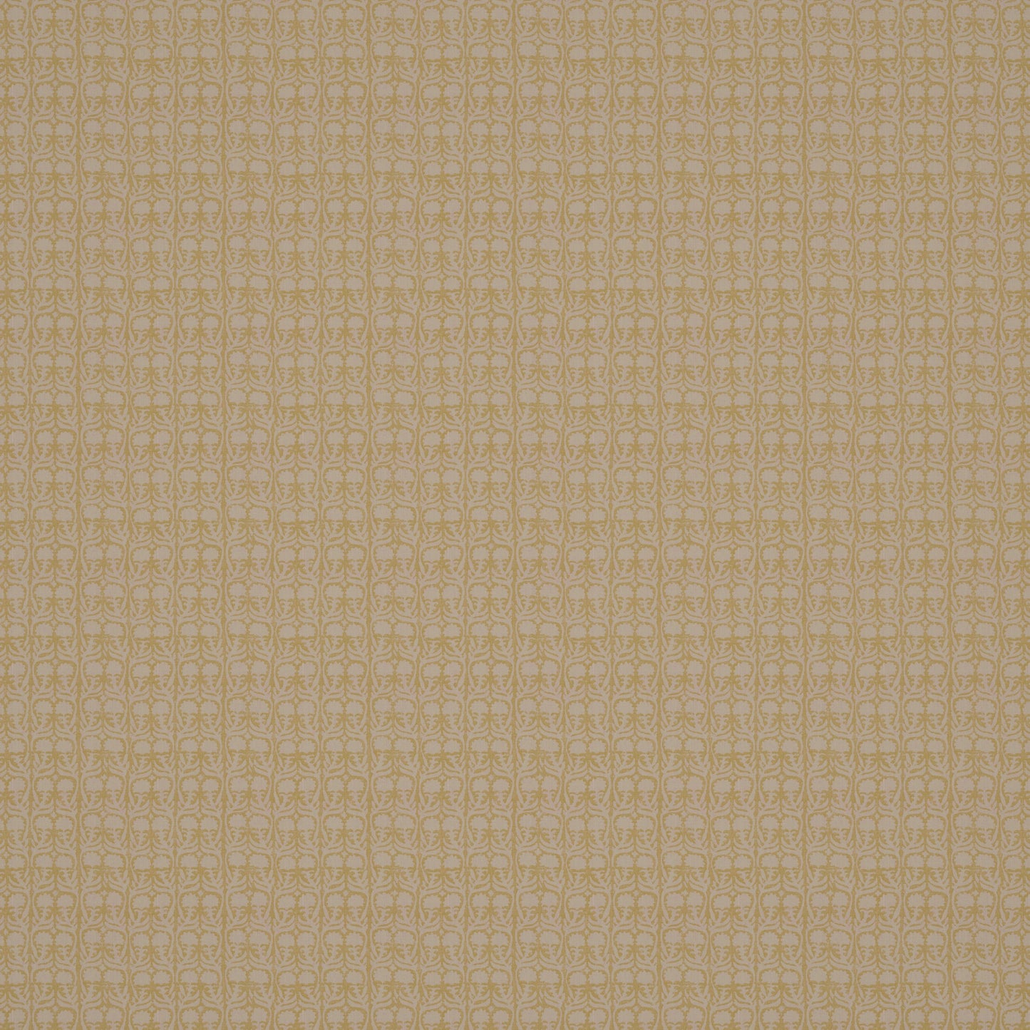 Ashok Yellow on Natural Fabric