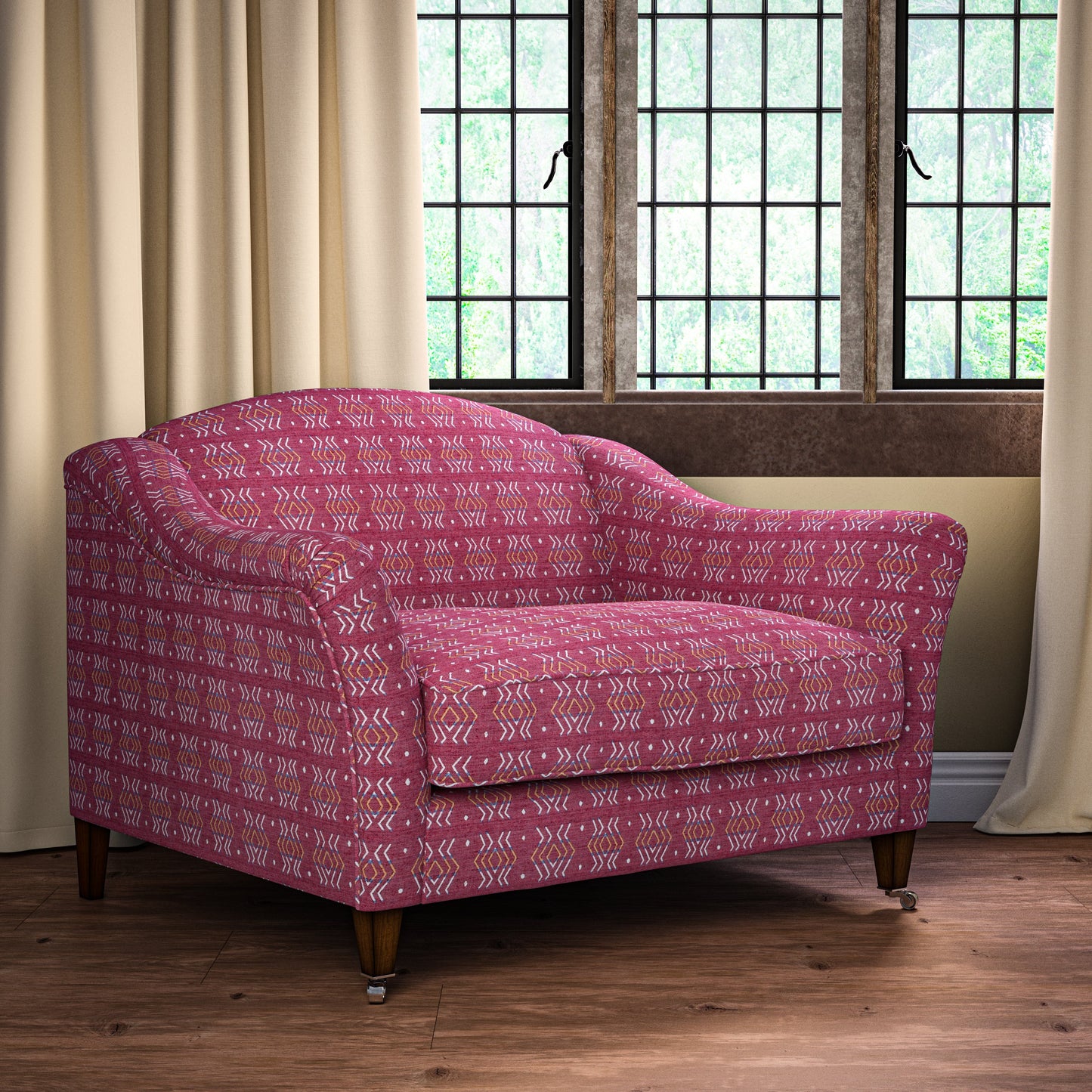 Azteca Stripe Spice Fabric