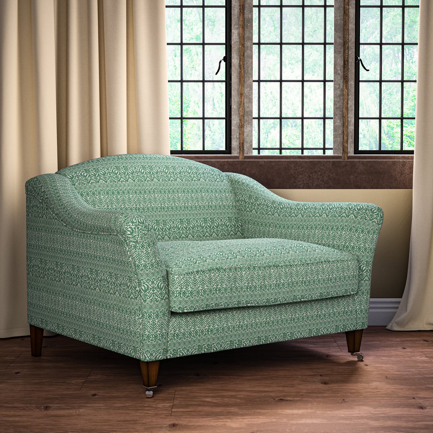 Buriam Emerald Fabric