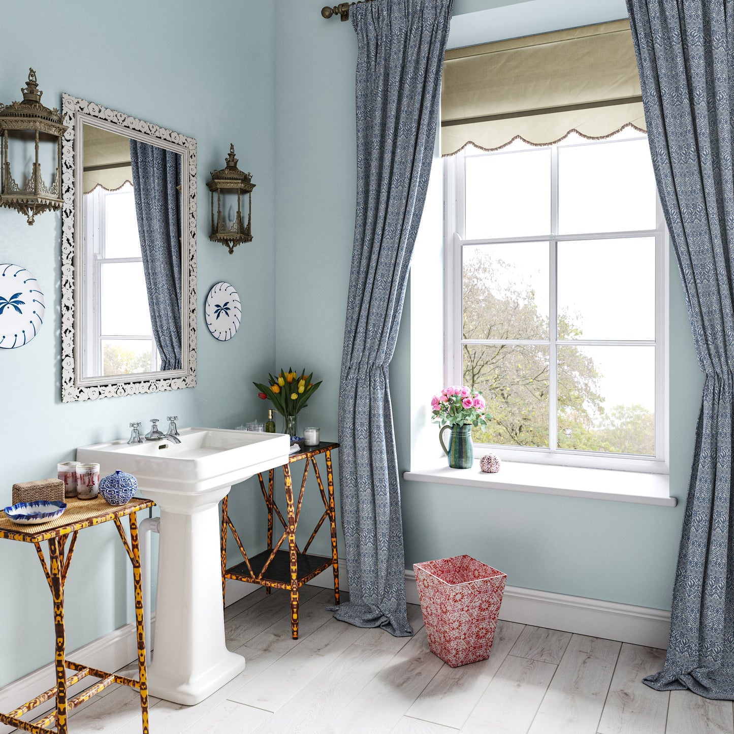 Buriam Royal Blue Fabric