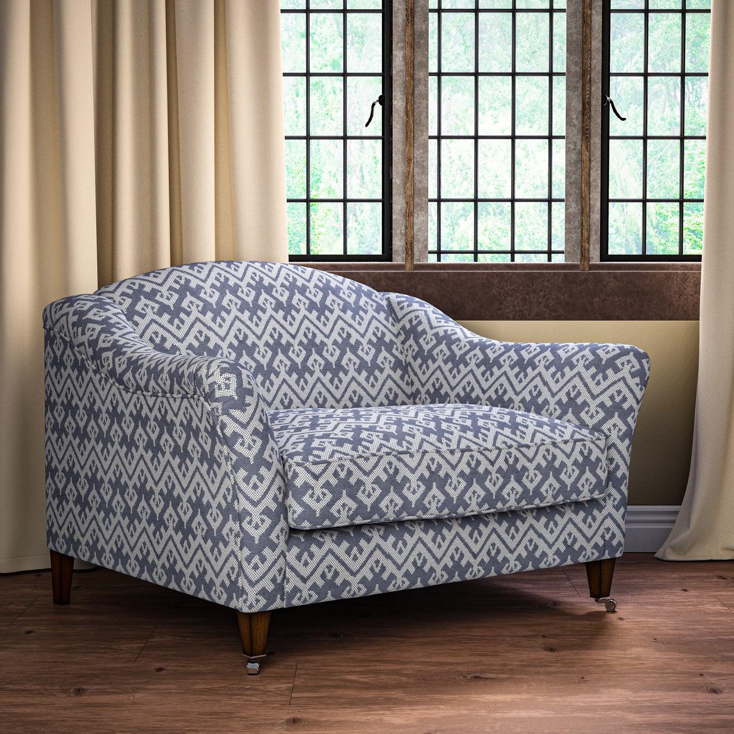 Chennai Weave Corsican Fabric