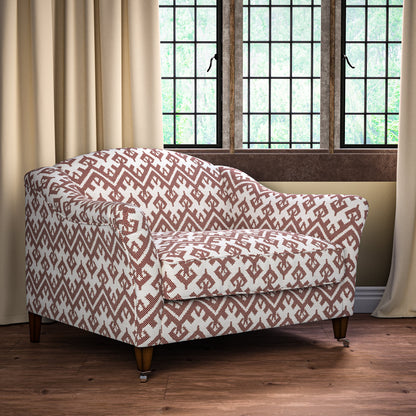 Chennai Weave Wine Fabric