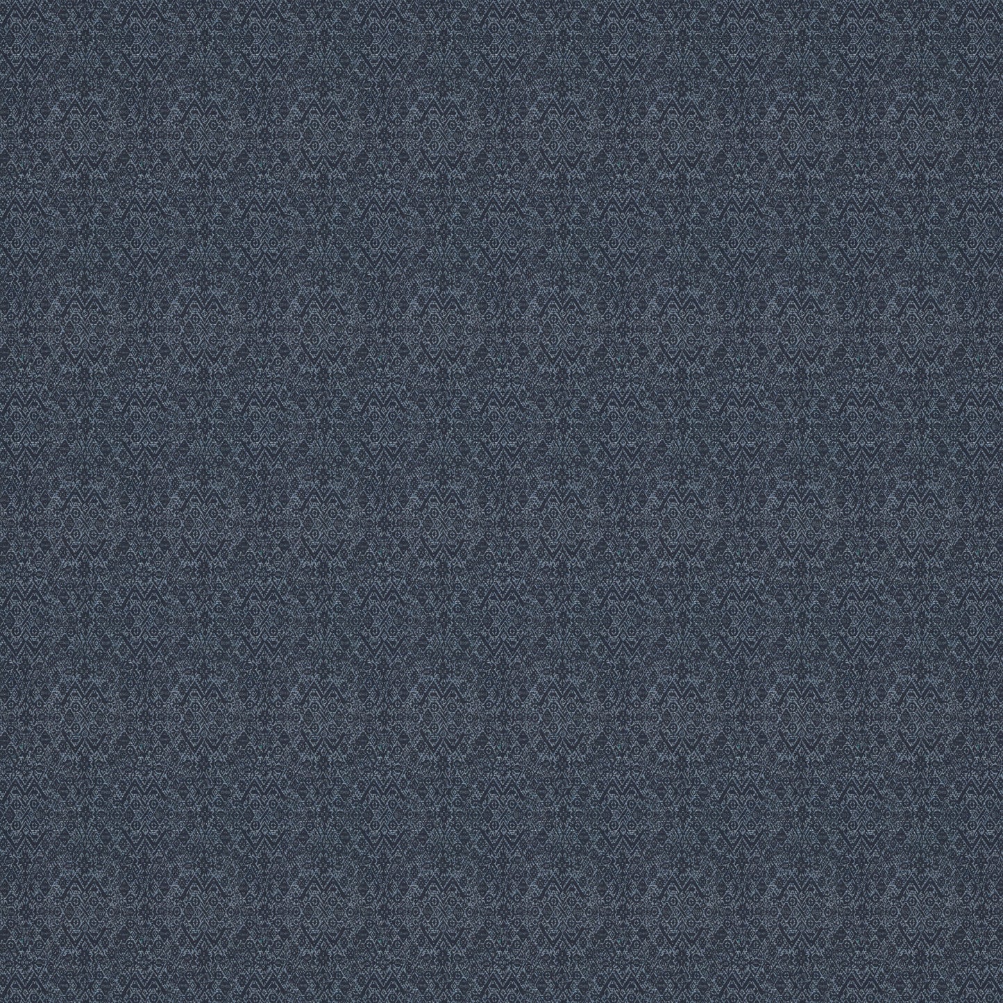 Diamond Ethnic Dark Blue Fabric