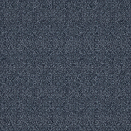 Diamond Ethnic Dark Blue Fabric